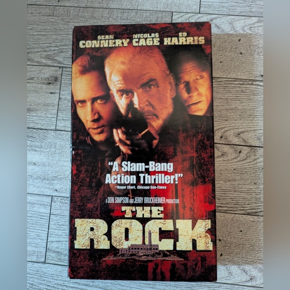 The Rock Movie VHS Tape